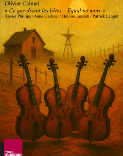 📻 Dès ce lundi 9 juin sur @francemusique : diffusion des cinq épisodes de 
🎧 "Ce que disent les bêtes – Equal no more"
📆 Diffusions :
🕐 Du lundi au vendredi à 13h23 & 22h25
🎙️ Le dimanche à 23h dans Le Carrefour de la Création
🎼 Éditions Musicales Artchipel
#CequeDisentLesBêtes #EqualNoMore #CréationMondiale #AllaBreve #FranceMusique #RadioFrance
#HéloïseLuzzati #AnneGastinel #XavierPhillips #PatrickLangot
#MusiqueContemporaine #ContemporaryMusic #Quatuor #Violoncelles
#Composer #FrenchComposer #Artchipel #Studio118 #DiffusionRadio